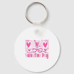 Porte-clés Saint-Valentin Préparatifs Cœurs Coquette Arc Femm