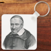 Porte-clés Saint Vincent de Paul Miséricorde Douce Art (Verso)