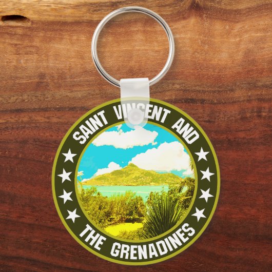 Porte-clés Saint-Vincent-et-les Grenadines (Verso)