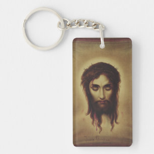 Porte-clés Saint visage de Jésus-Christ