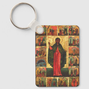 Porte-clés Sainte Anastasia la Délivrance Art Byzantin