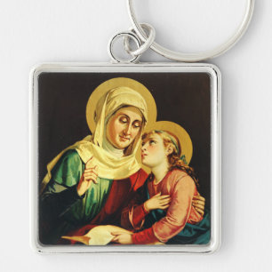 Porte-clés Sainte Anne et Vierge Marie