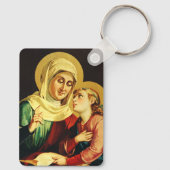 Porte-clés Sainte Anne et Vierge Marie (Verso)