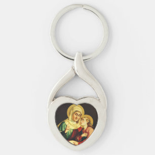 Porte-clés Sainte Anne et Vierge Marie