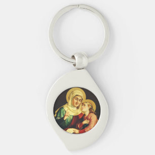 Porte-clés Sainte Anne et Vierge Marie