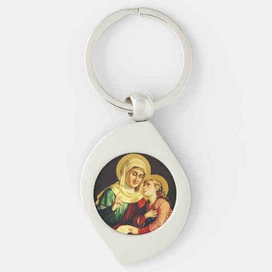Porte-clés Sainte Anne et Vierge Marie (Devant)