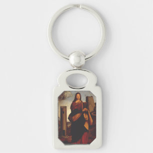 Porte-clés Sainte-Barbe par Giovanni Antonio Boltraffio