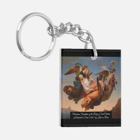 Porte-clés Sainte-Catherine (Devant gauche)