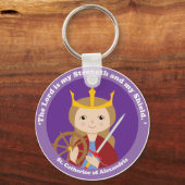 Porte-clés Sainte-Catherine d'Alexandrie (Recto)