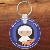 Porte-clés Sainte-Catherine de Bologne (Recto)