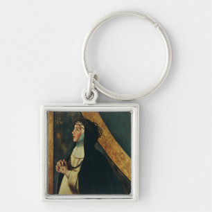 Porte-clés Sainte Catherine de Sienne par Juan Bautista Maino
