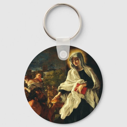Porte-clés Sainte Françoise de Rome (Recto)