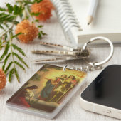 Porte-clés Sainte Jeanne d'Arc (Devant droit)