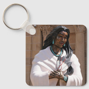 Porte-clés Sainte Kateri Tekakwitha