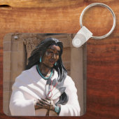 Porte-clés Sainte Kateri Tekakwitha (Verso)