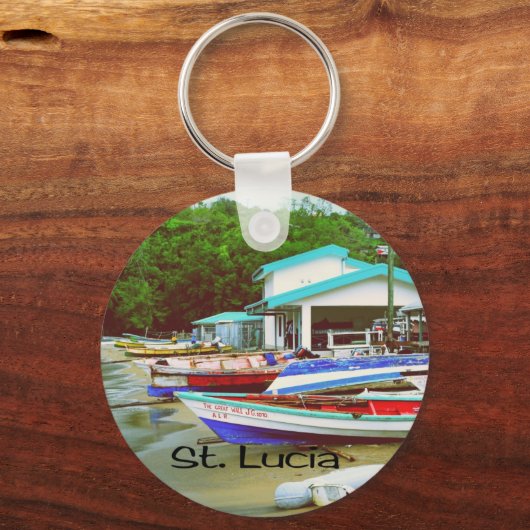 Porte-clés Sainte-Lucie (Recto)