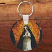 Porte-clés Sainte-Marguerite-Marie Alacoque (Recto)