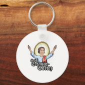 Porte-clés Sainte Ocasio-Cortez (Recto)