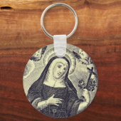 Porte-clés Sainte-Rita de Cascia (Recto)