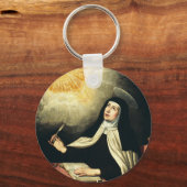 Porte-clés Sainte Thérèse d'Avila (Recto)