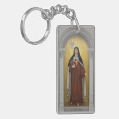 Porte-clés Sainte Thérèse d'Avila Teresa de Jésus Prière (Devant gauche)