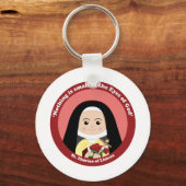 Porte-clés Sainte Thérèse de Lisieux (Recto)