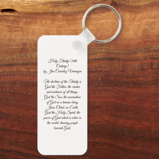 Porte-clés Sainte Trinité (Verso)