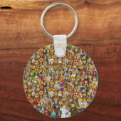 Porte-clés Saints, All saints, Catholic Saints (Recto)