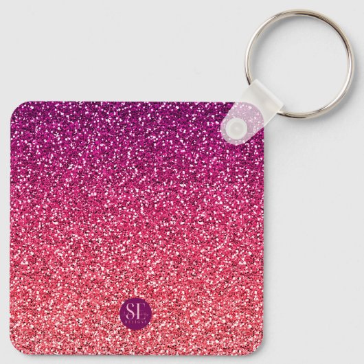 PORTE-CLÉS SAISISSEZ DEPUIS LA NAISSANCE PARTIES SCINTILLANT  (Dos)