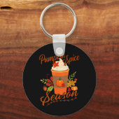 Porte-clés Saison des épices citrouilles Saison des dernières (Recto)