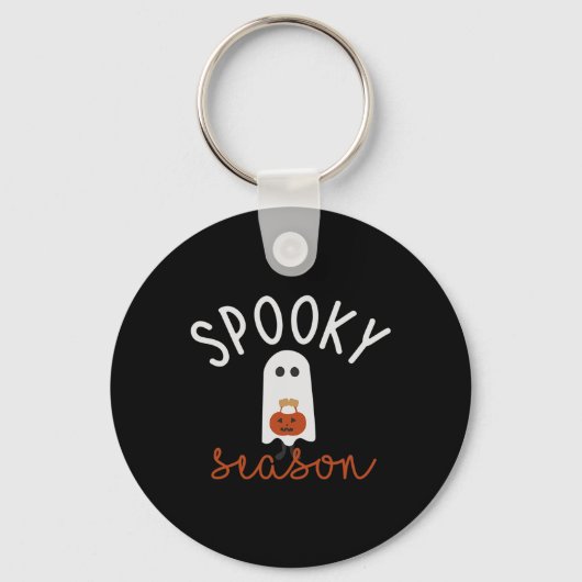 Porte-clés Saison éffrayante Ghost Fun mignon Costume Hallowe (Recto)