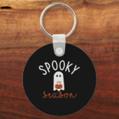 Porte-clés Saison éffrayante Ghost Fun mignon Costume Hallowe (Recto)