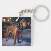 Porte-clés Saison Festive de Noël de Bloodhound (Dos)