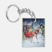 Porte-clés Saison Festive de Noël de Boxer (Devant gauche)