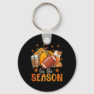 Porte-clés Saison Football et saison Citrouille Automne Vi