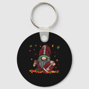 Porte-clés Saison Gnome Thanksgiving Fall Leaves Autum