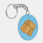 Porte-clés Saison mexicaine authentique de Tamales (Devant gauche)