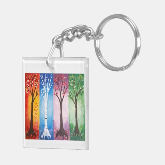 Porte-clés Saisons (Dos droit)