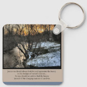 Porte-clés Saisons de notre vie Inspirationnelle (Dos)