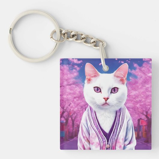 Porte-clés Sakura kitty (Devant)
