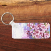 Porte-clés Sakura rose sur la peinture Arrière - plan (Verso)