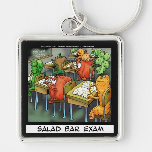 Porte-clés Salad Bar Exam Funny (Devant)