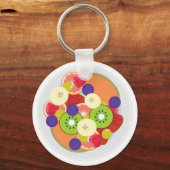 Porte-clés Salade de fruits (Recto)