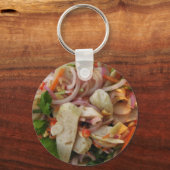 Porte-clés Salade de Saucisses épicées thaïlandaises ... Alim (Recto)