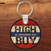 Porte-clés Salaires élevés (Verso)