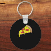 Porte-clés Salami Pizza (Recto)