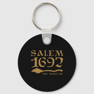 Porte-clés Salem 1692 Ils Ont Manqué Une Sorcière Halloween 8