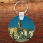 Porte-clés Salerne, Eglise et ville (Recto)