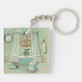 Porte-clés Salle de bains démodée (Dos)