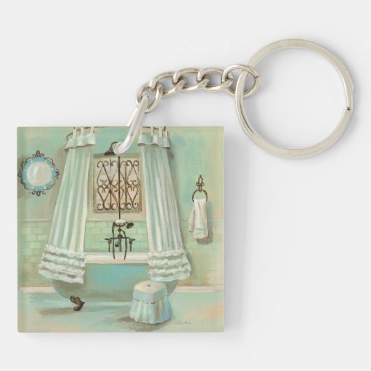Porte-clés Salle de bains démodée (Dos)